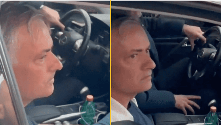 Jose Mourinho leaves Roma training ground in tears after sacking