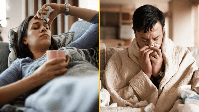 Thousands of people across the UK are ‘ill with cold and cough-like symptoms’ that just won’t clear up