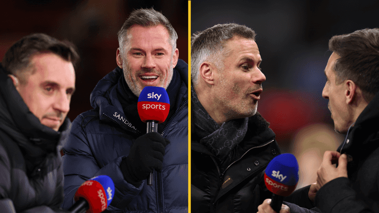 Gary Neville and Jamie Carragher divide opinion with Team of the Season picks