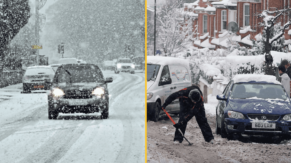 Where it could snow in the UK tonight as yellow warnings issued