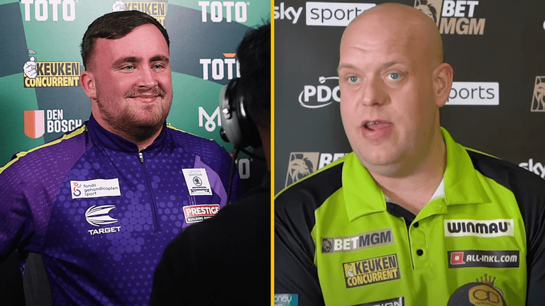 Luke Littler makes Michael van Gerwen eat his words on Premier League debut
