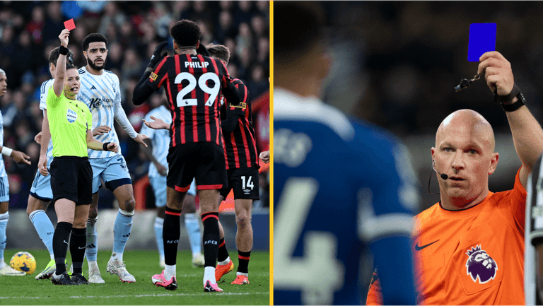 Football to introduce blue cards in major refereeing shake up