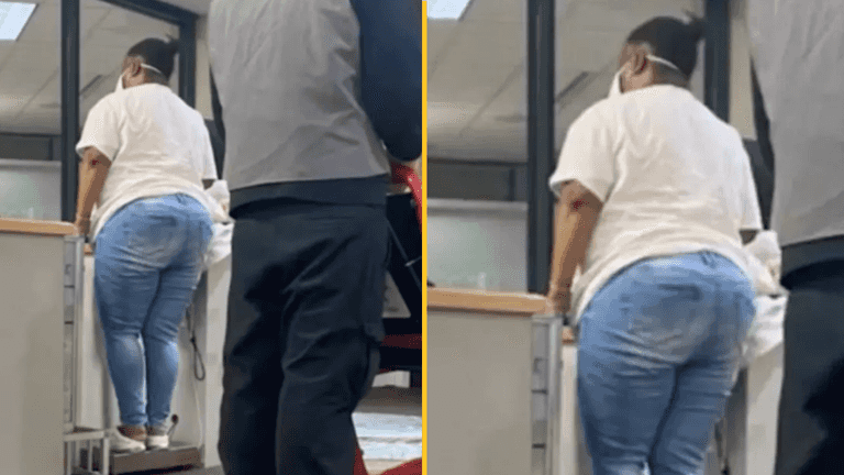 Woman weighed like baggage before being allowed to board flight