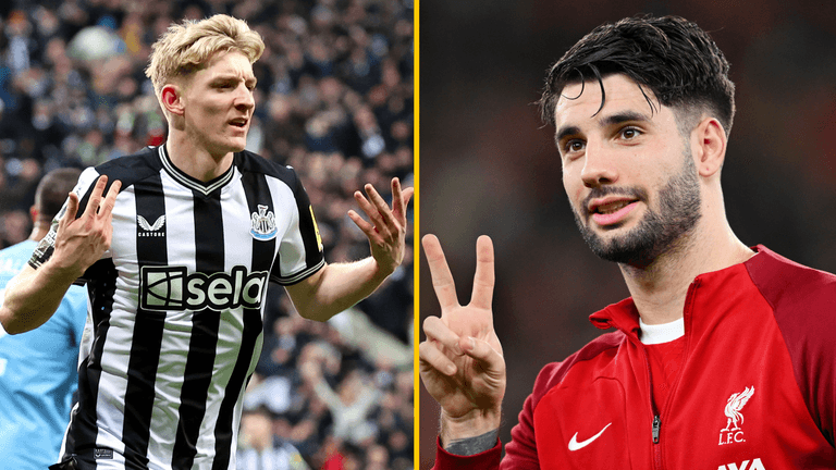 Anthony Gordon just misses out as Premier League’s five fastest players confirmed