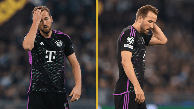 Harry Kane receives brutally low grade as Bayern fall to defeat again