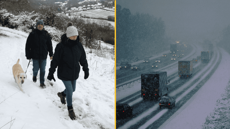 Met Office reveals when snow to hit UK as temperatures plummet below freezing