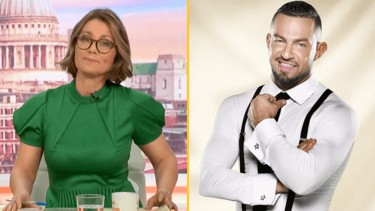 Susanna Reid fights back tears as she announces Strictly star’s death live on air