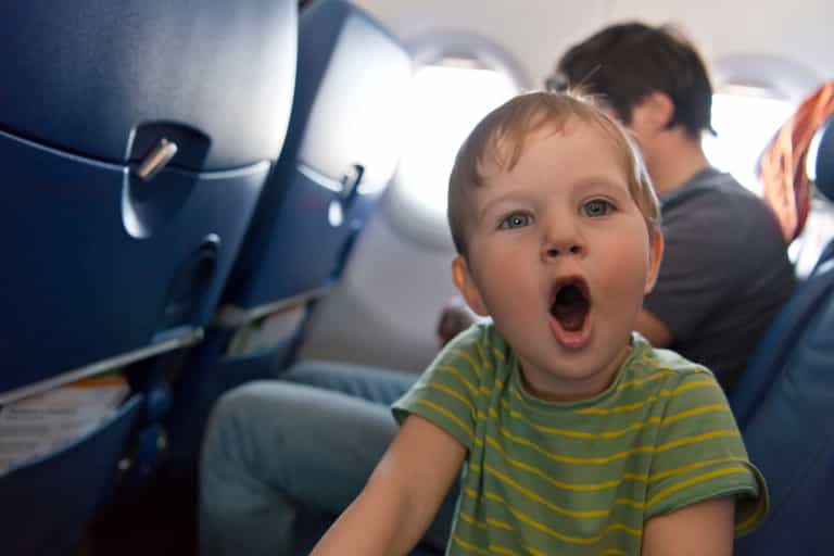 Parents blasted for letting their toddler ‘run wild’ on long-haul flight