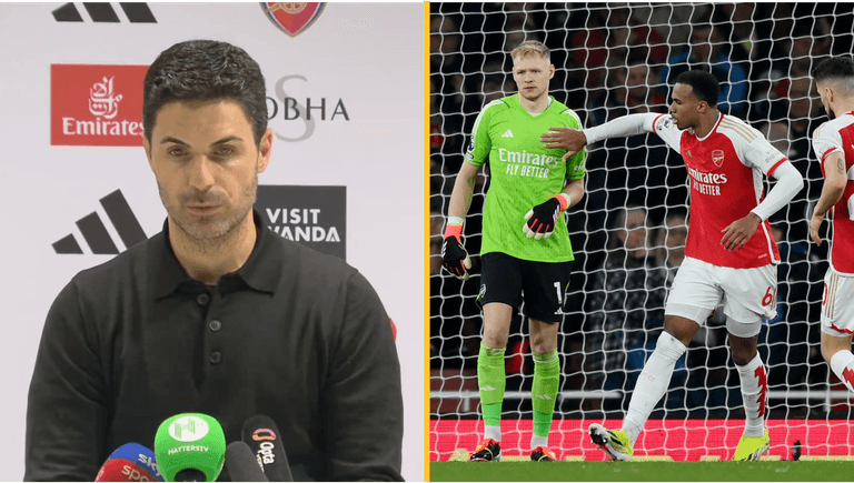 Mikel Arteta sends message to Aaron Ramsdale after major error in Brentford win