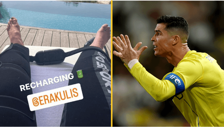 People are losing their minds over Cristiano Ronaldo’s feet
