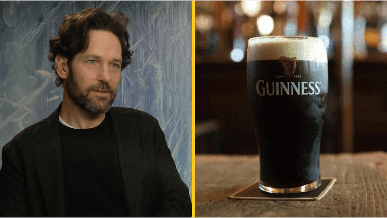 Paul Rudd built a bar in his house just so he could have Guinness on tap