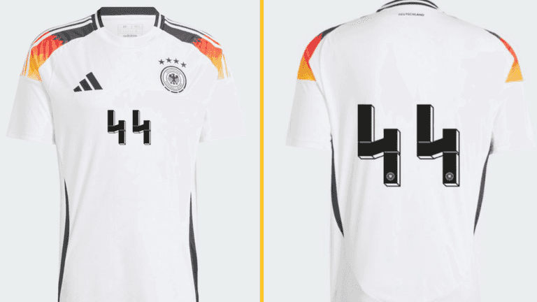 Germany fans banned from buying number 44 shirt due to Nazi symbolism