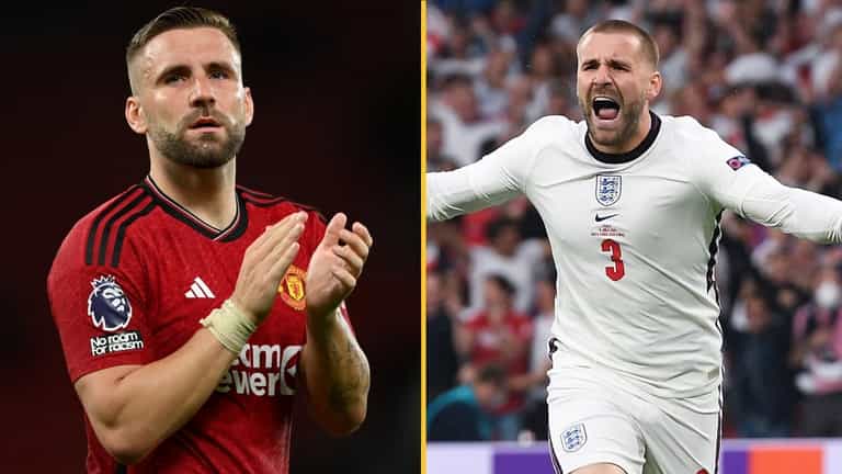 Luke Shaw says he’ll be fit for England’s last-16 clash with Slovakia