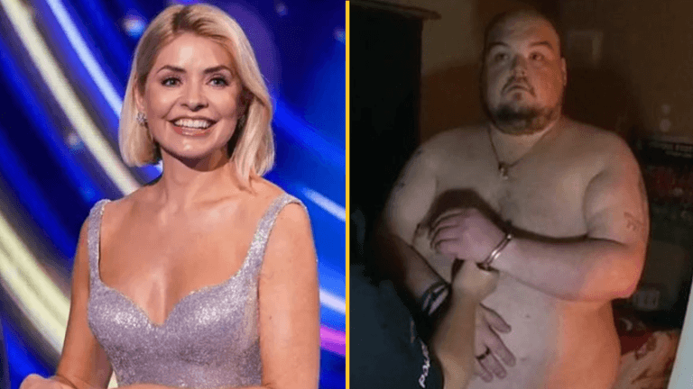 Moment man who planned to kidnap Holly Willoughby was arrested