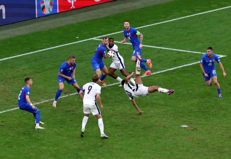 Bellingham’s goal will go down as one of the greatest in England history
