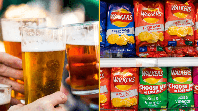 Pub chain launches ‘bottomless crunch’ menu featuring unlimited crisps