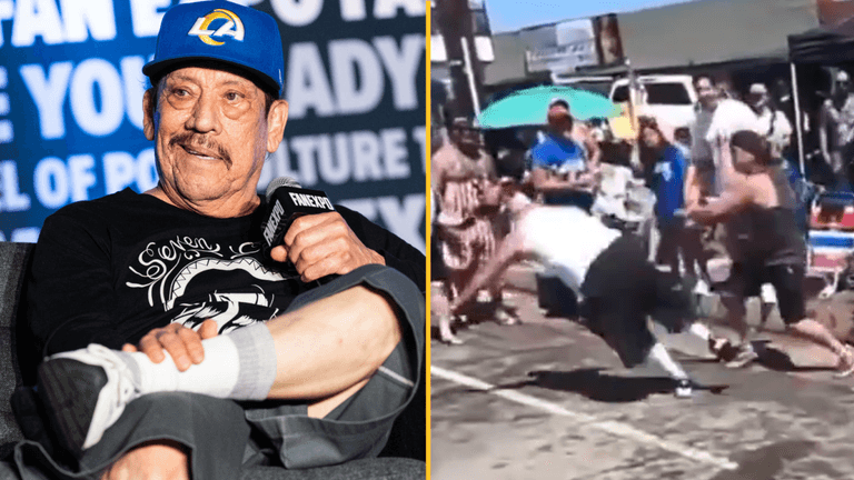Danny Trejo attacks man after hitting him with water balloon