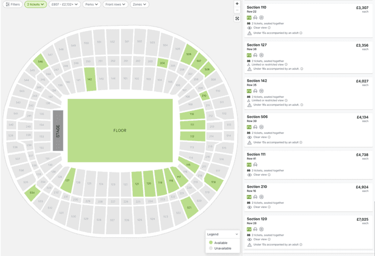 Oasis tickets officially sold out as fans slam ticket prices