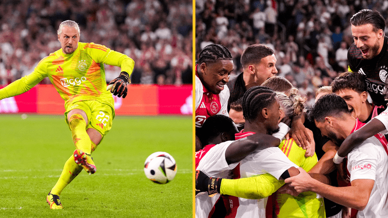 Ajax win 25-minute long penalty shootout 13-12 against Panathinaikos to qualify for Europa League Ajax win 25-minute long penalty shootout 13-12 against Panathinaikos to qualify for Europa League