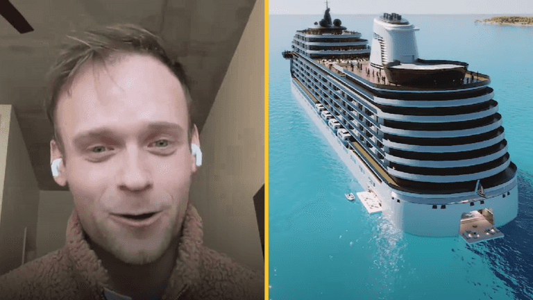 Man buys flat on cruise ship because he can travel the world and it’s cheaper than buying a house Man buys flat on cruise ship because he can travel the world and it’s cheaper than buying a house