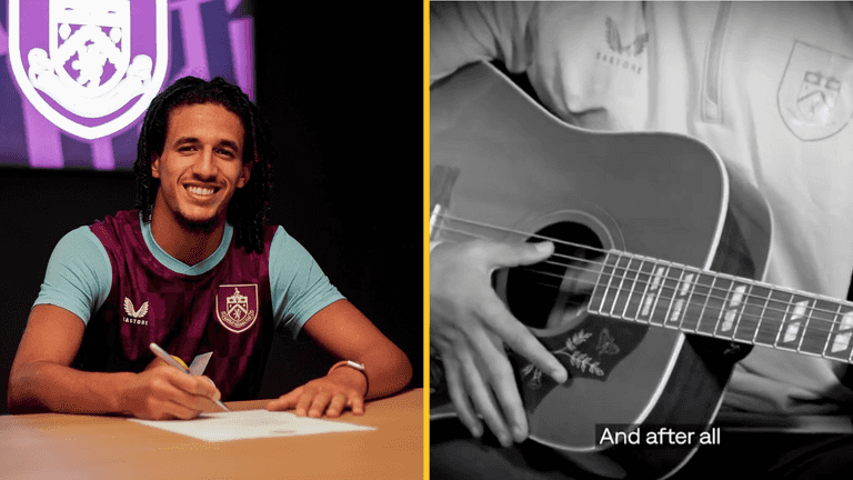 Fans hail Burnley’s Oasis-inspired player announcement as ‘greatest ever’