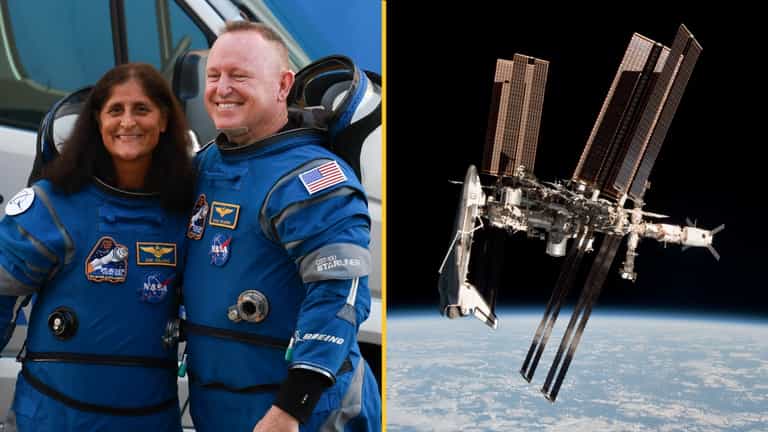 Concerning update released by NASA on astronauts stranded in space for two months