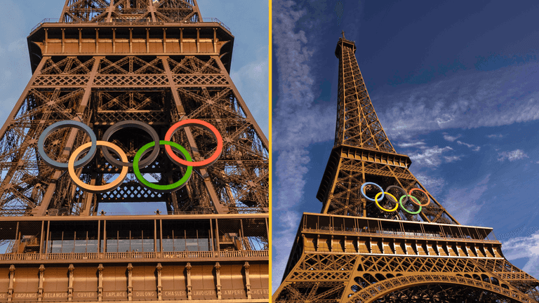 Eiffel Tower set to permanently display Olympic rings