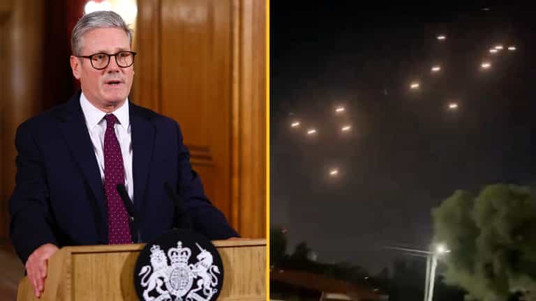 UK forces ‘played their part’ in response to Iran attacks on Israel