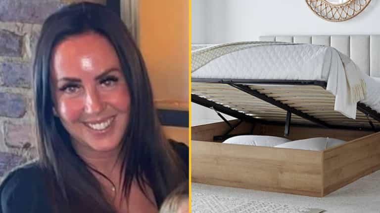 Mum died from suffocation after being trapped in her ottoman bed