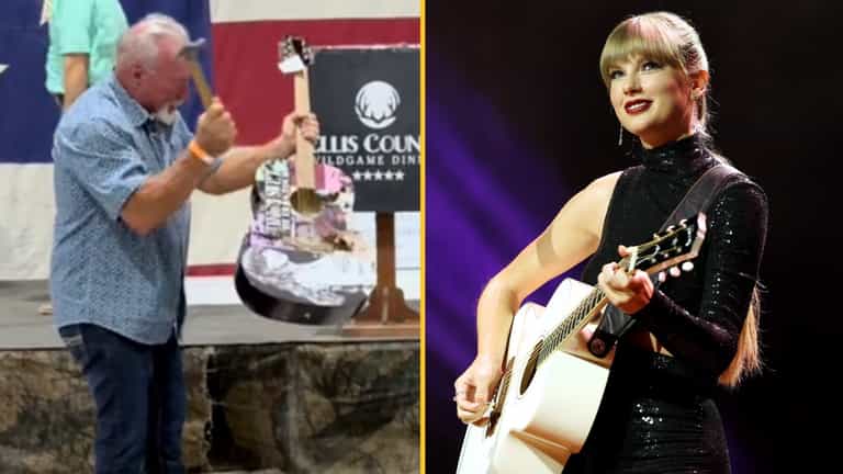 Man who smashed up ‘signed’ Taylor Swift guitar with hammer speaks out
