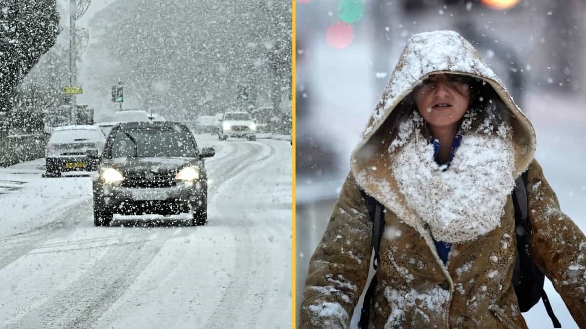 Met Office forecasts snow to hit UK at the end of this week