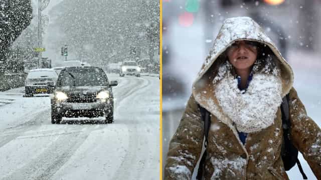 Met Office forecasts snow to hit UK at the end of this week