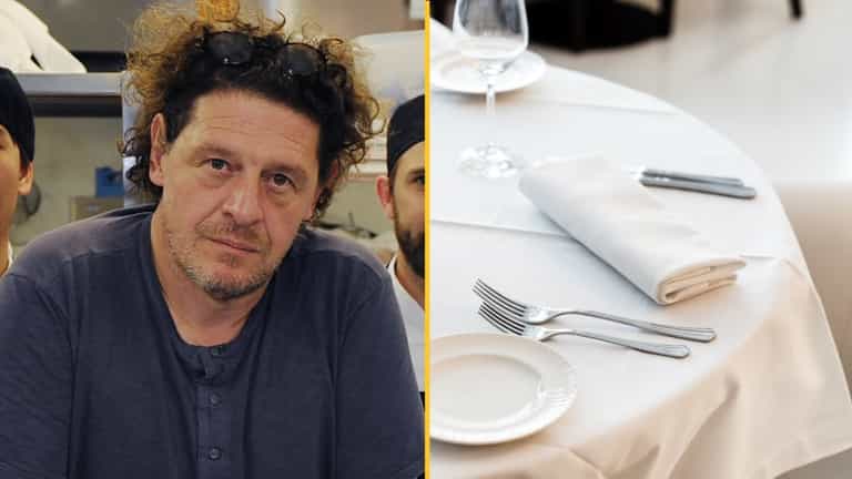 Celebrity chef Marco Pierre White slammed for £1.50 napkin and tablecloth charge at restaurant