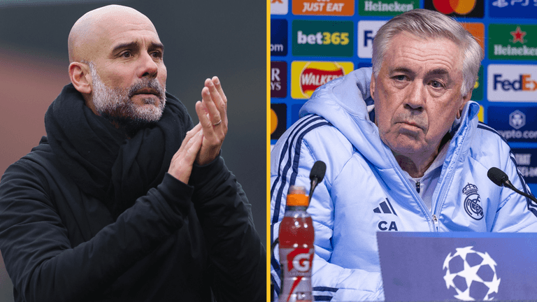 The Champions League: Follow all of the action as Man City host Real Madrid