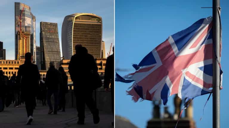 UK ‘no longer a rich country’ after 15 years of stagnation