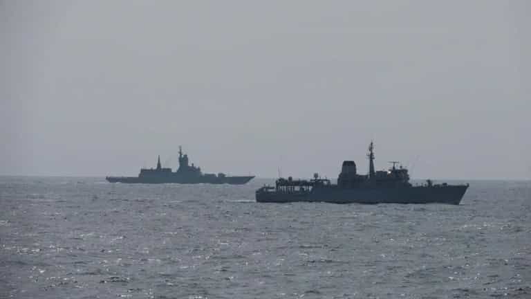 Royal Navy scrambled to monitor Russian ship loitering in UK waters
