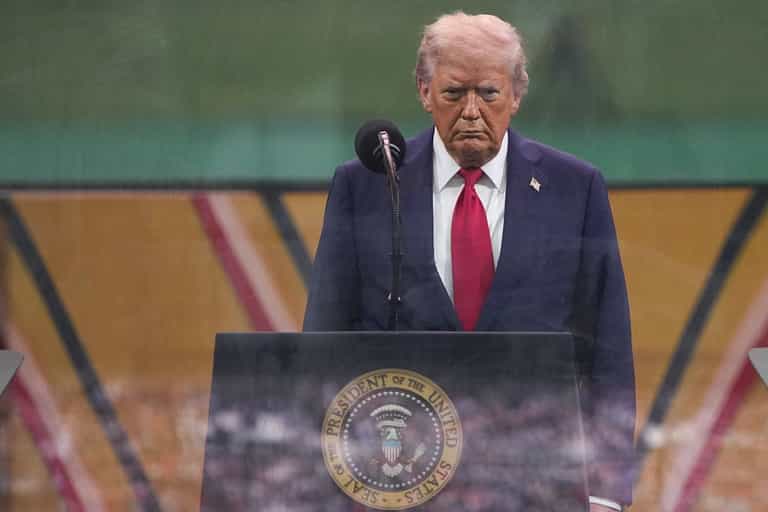Donald Trump’s military parade mocked for ‘worst and sloppiest marching ever witnessed’