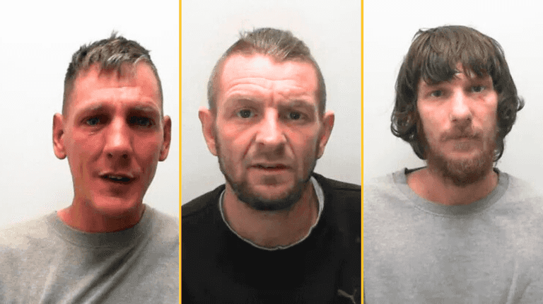 Dad stabs burglar to death after gang attack him with crowbar in front of his children