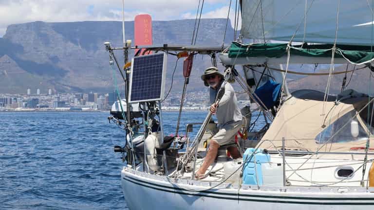 Man returns home after sailing around the world solo for nine years