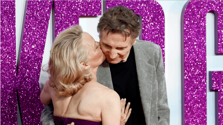 Pamela Anderson addresses ‘PR relationship’ rumours about her and Liam Neeson