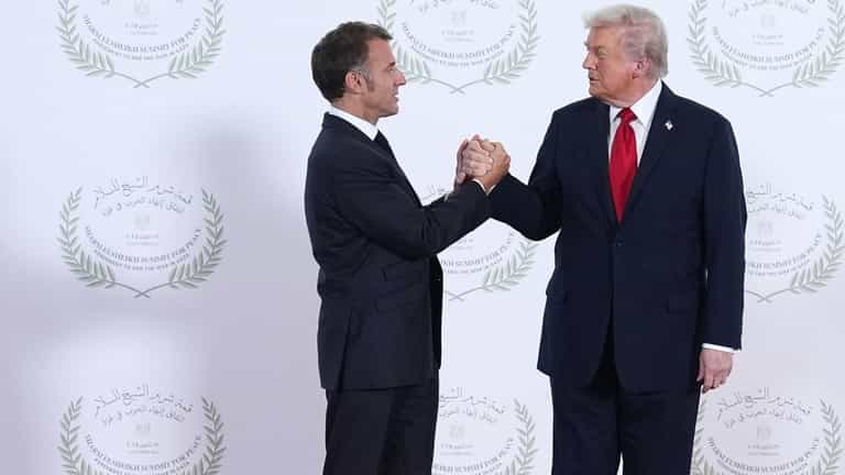 Lip reader reveals Trump’s ominous warning to Macron during Egypt summit