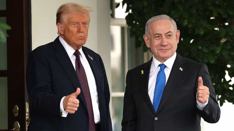 Trump says ‘first steps’ of peace deal agreed as Israel prepares for release of Hamas hostages