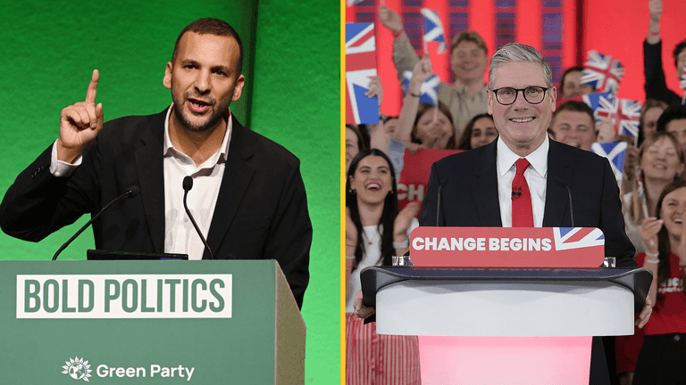 Greens now tied with Labour in latest polls as Starmer’s party hits record low