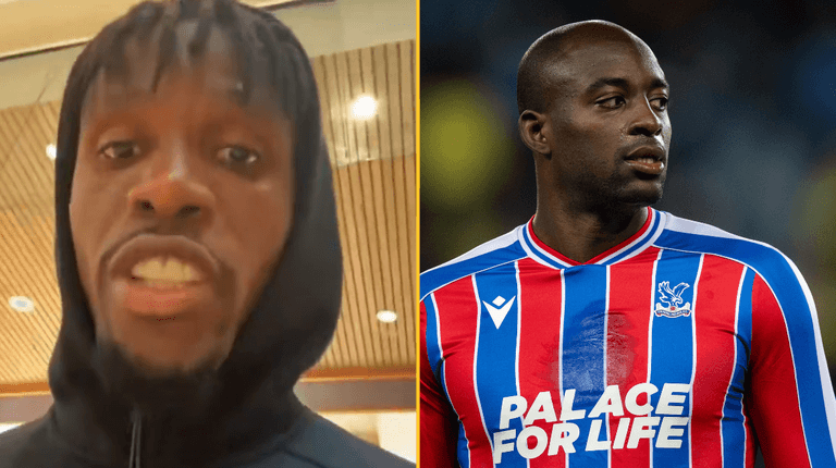 Wilfried Zaha hits back at ex-teammate Mateta in heated social media clip