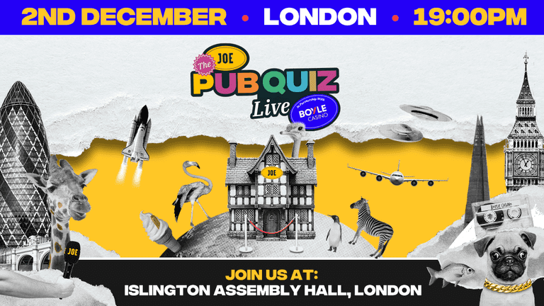 The JOE Pub Quiz is live!