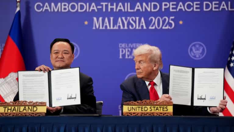 Thailand halts Cambodia ‘peace deal’ weeks after Trump oversaw agreement