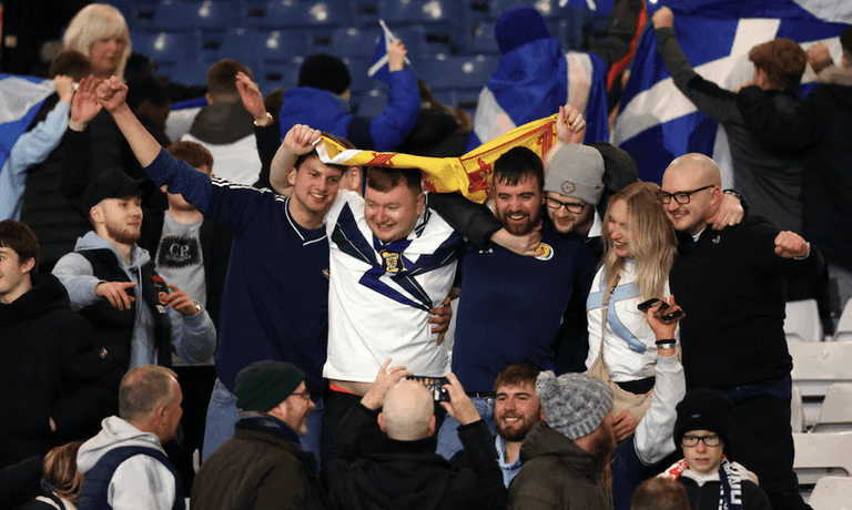Scotland fans caused an actual earthquake celebrating Denmark win
