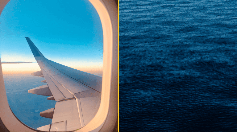 Pilot explains what happens when there’s an emergency over the ocean