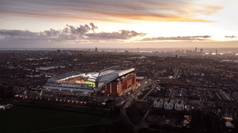 The bizarre reason why Anfield is banned from hosting Euro 2028 matches