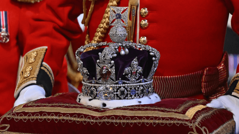 Tower of London closed as protestors throw custard on crown jewels display
